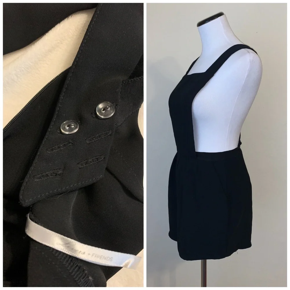 Lovers + Friends black Finley romper S - Picture 3 of 6